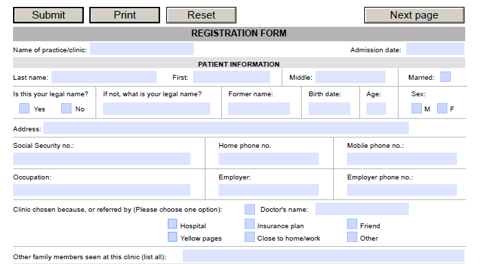 U S States Pdf Forms Fillable And Printable