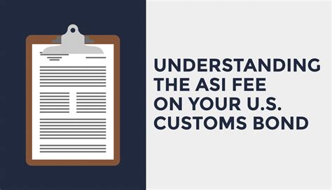 Understanding Asi Fees On Your U S Customs Bond U S Importing