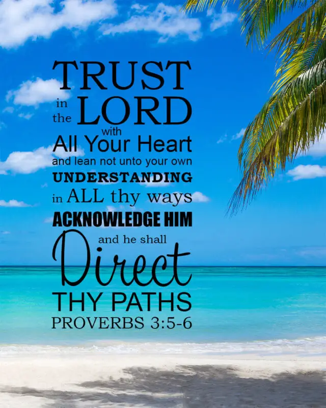 Understanding Proverbs 3 5 6 A Guide To Trusting In The Lord