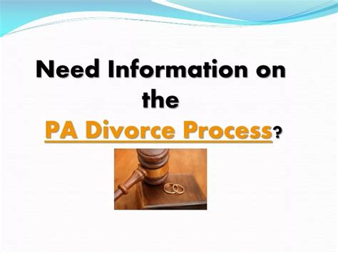 Understanding The Pennsylvania Divorce Process