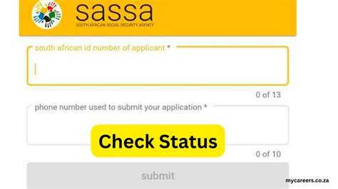 Understanding The Status Check Sassa Srd Process Mycareers Co Za