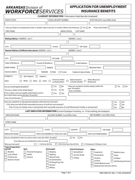 Unemployment Benefits Arkansas Log In 2020 2024 Form Fill Out And