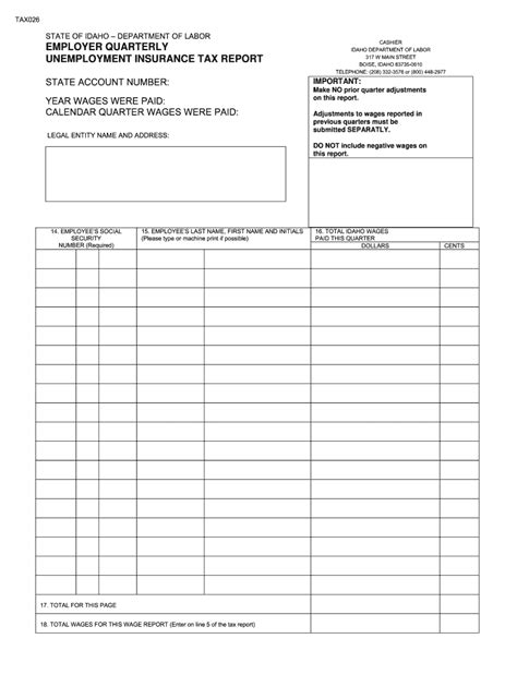 Unemployment Tax Form Fill Out Amp Sign Online Dochub