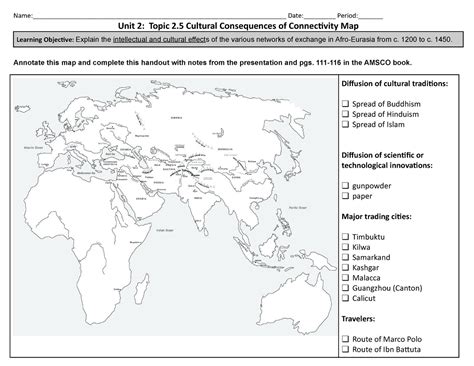 Unit 2 Topic 2 5 Cultural Consequences Of Connectivity Map Studocu