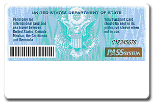 United States Passport Card Wikipedia