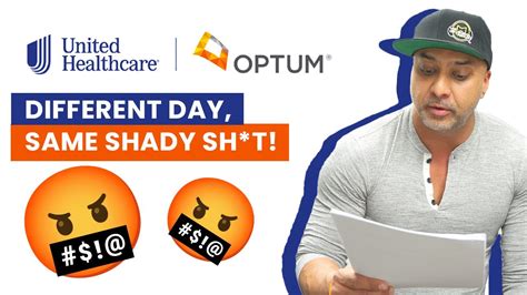 Unitedhealthcare And Optum Different Day Same Shady Sh T Youtube