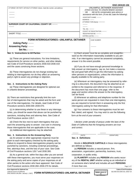 Unlawful Detainer Forms Fill Out Sign Online Dochub