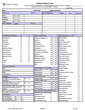 Uro Patient Forms Virginia Urology