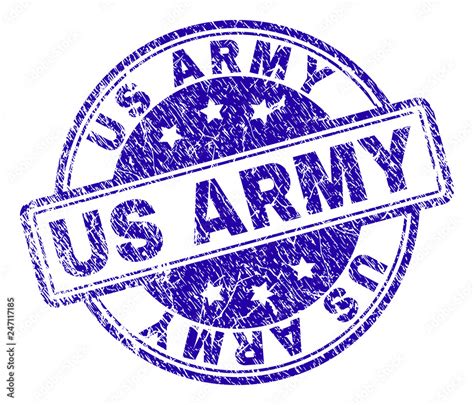 Us Army United States Army Us Army Rubber Stamp Us Army Administration Stamp Us Army Office