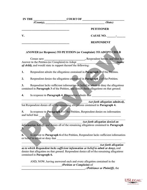 Us Citizen Parent Petition For Married Child Us Legal Forms