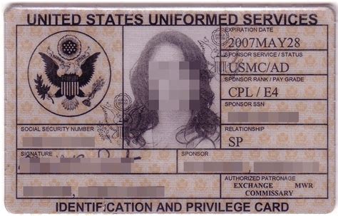 Us Military Id Card Military Dependent Id Cards Military Com