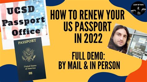 Us Passport Renewal Process How To Renew Your Us Passport By Mail