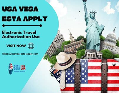 Usa Visa Esta Apply Behance