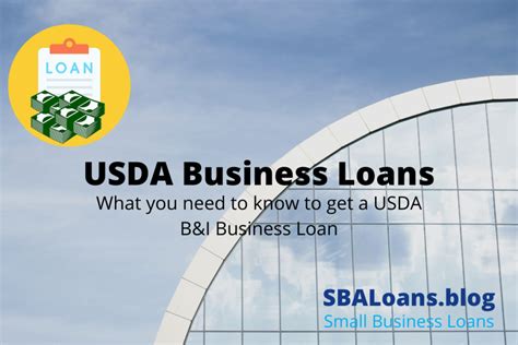 Usda Business Loans Sba Loans Blog