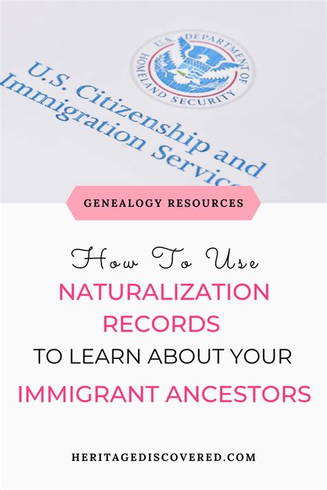 Use Naturalization Records To Discover Your Ancestors