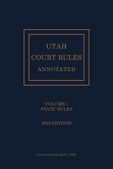 Utah Court Rules Annotated Lexisnexis Store