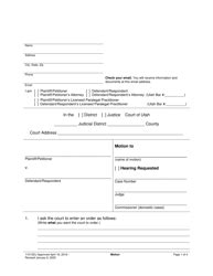 Utah Courts Forms Pdf Templates Download Fill And Print For Free