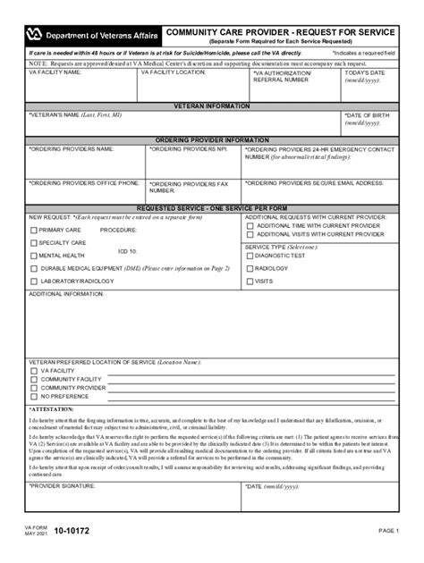 Va Form 10 10172 Fill Out Sign Online Dochub