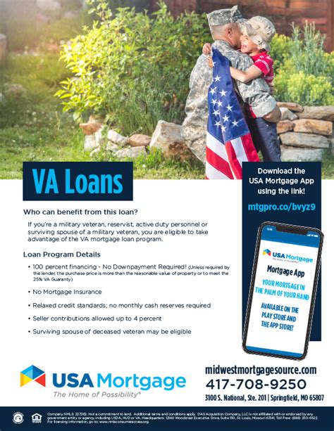 Va Loans Usa Mortgage Springfield Region