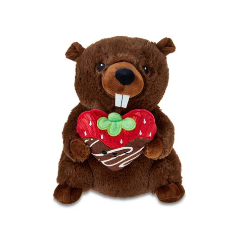 Valentine S Day Beaver With Berry Plush By Way To Celebrate Walmart Com