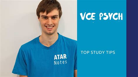 Vce Psychology Top Study Tips Youtube