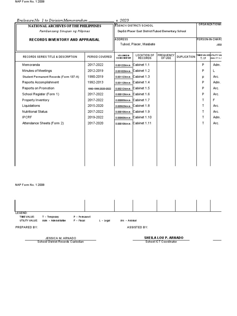 Vehicle Inventory Records Nap S Dealer Supplies Nap Supply