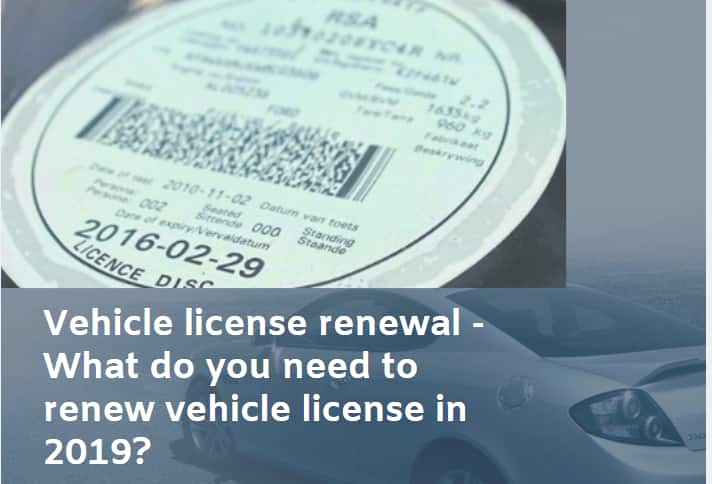 Vehicle License Renewal What Do You Need To Renew Vehicle License In