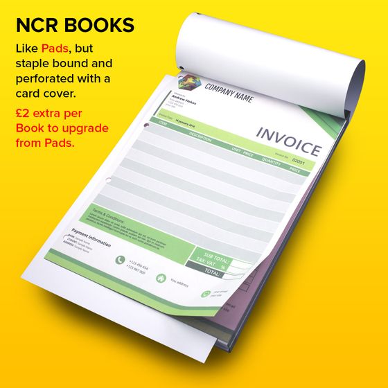 Vehicle Ncr Pads Books Printed Tradeprintinguk