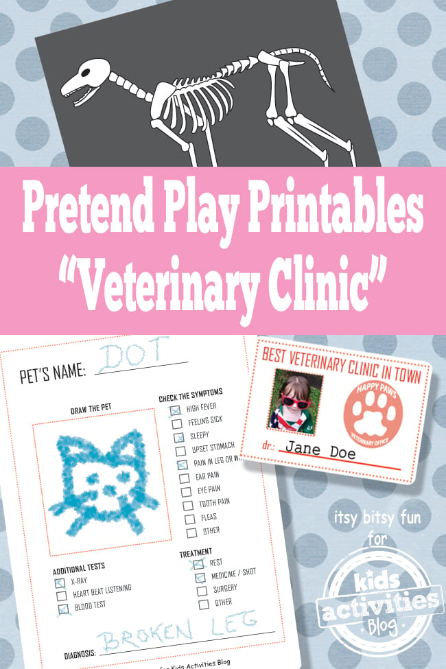 Vet Printables For Kids