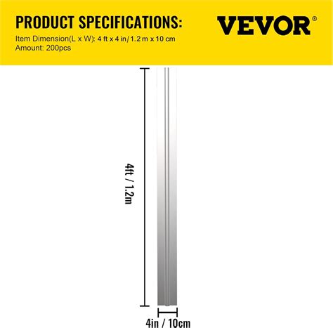 Vevor Pex Heat Transfer Plates 300 Pcs Box Radiant Heat Transfer