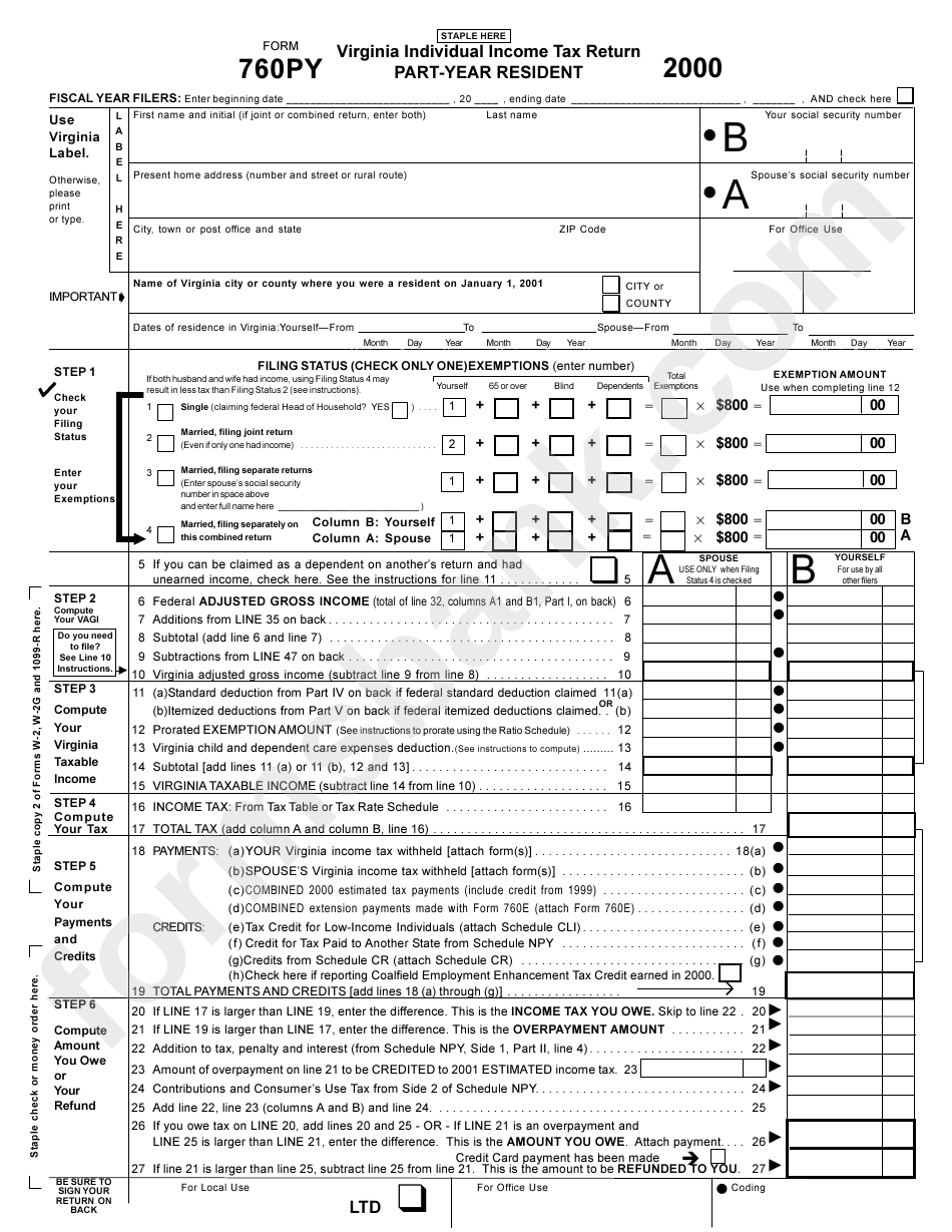 Virginia Department Of Taxation Forms 2024