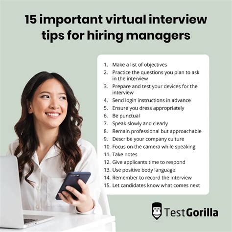 Virtual Interview Tips For Hiring Managers Testgorilla