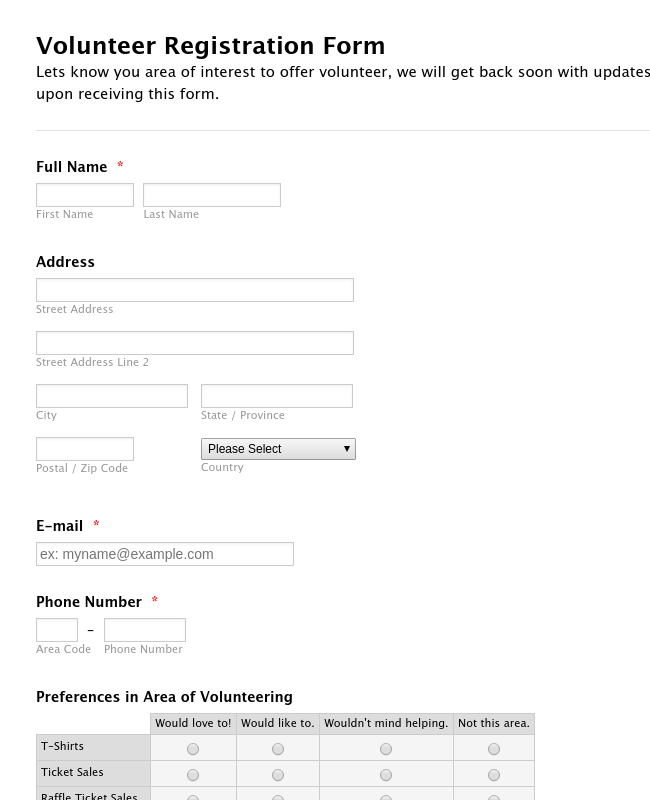 Volunteer Report Template 4 Templates Example Templates Example