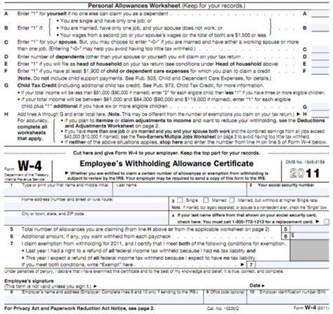 W 4 Form Explained History Of The W 4 Form And The New W 4 Form