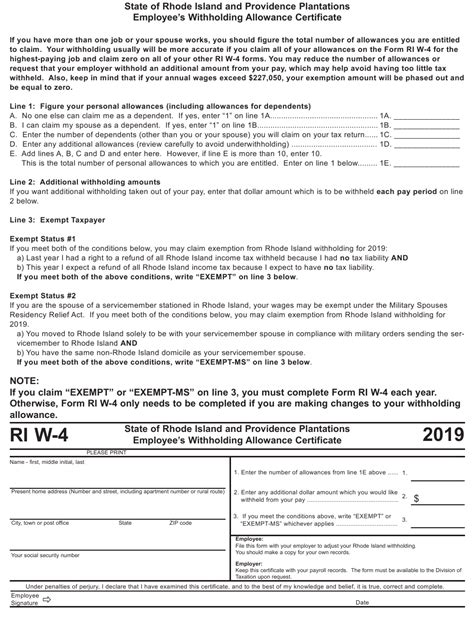 W 4 Withholding Allowance Certificate 2021 2022 W4 Form