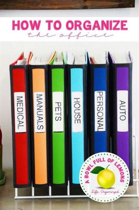 Ways To Organize All Of Your Most Important Paperwork Veryhom