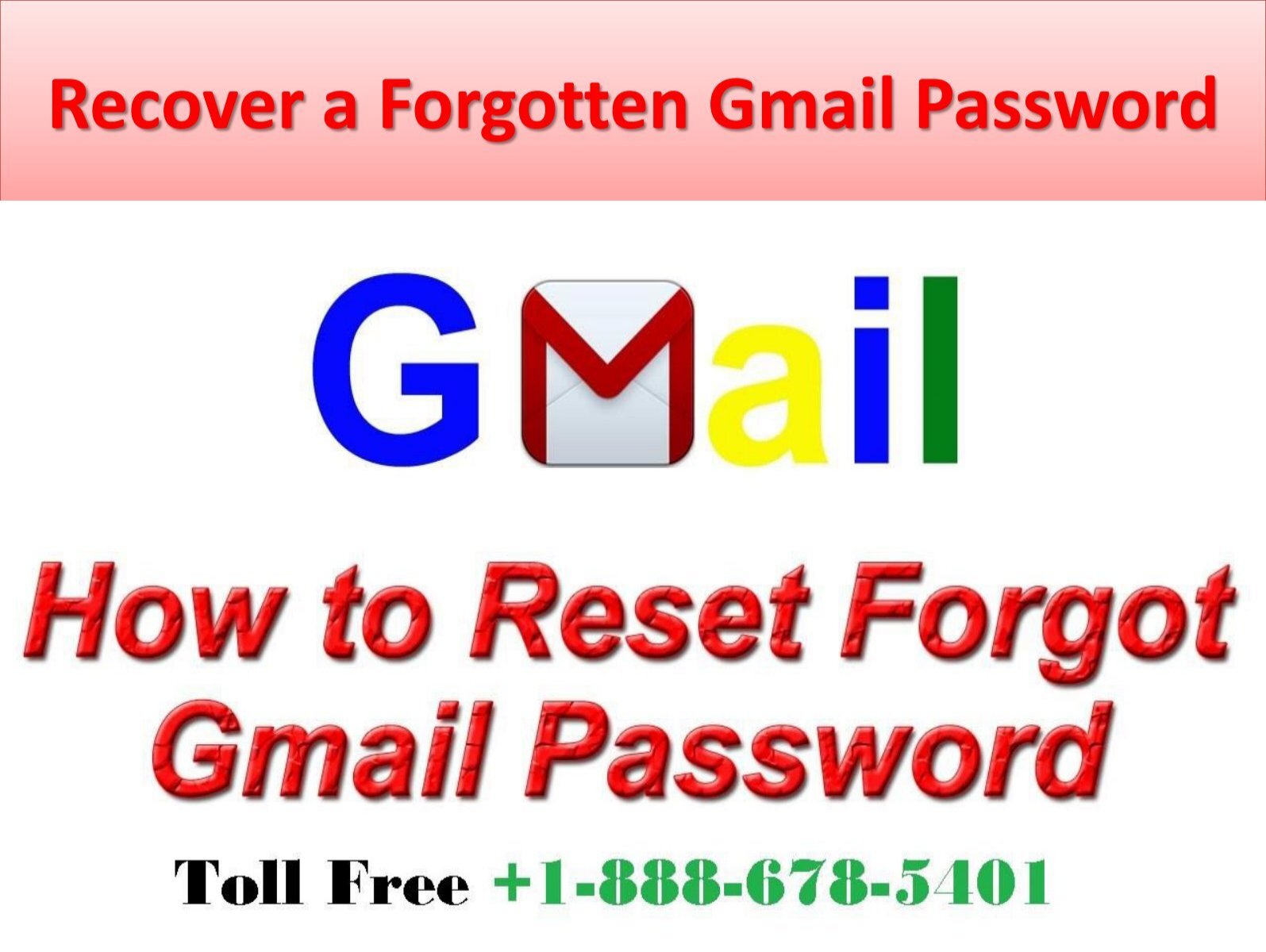 Ways To Recover Forgotten Gmail Id Password