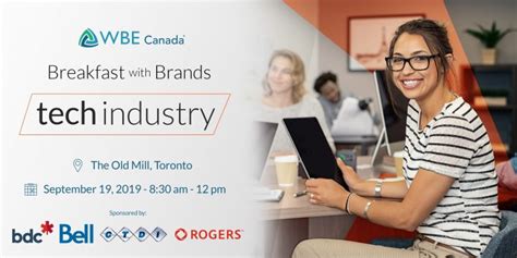 Wbe Canada Hosts Its First Breakfast With Brands Tech Industry Wbe Canada