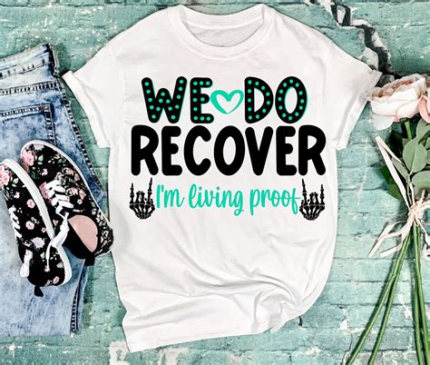 We Do Recover Svg Sobriety Cricut File Sobriety Png Sober Etsy