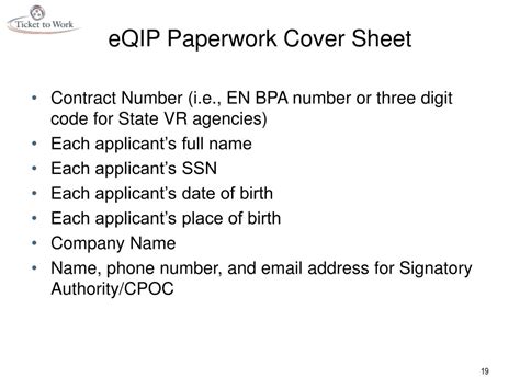 EQIP Paperwork Coverage Explained