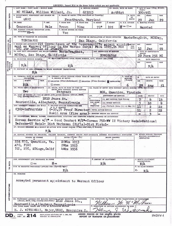 What Are Some Uses For A Blank Dd 214 Form Mccnsulting Web Fc2 Com