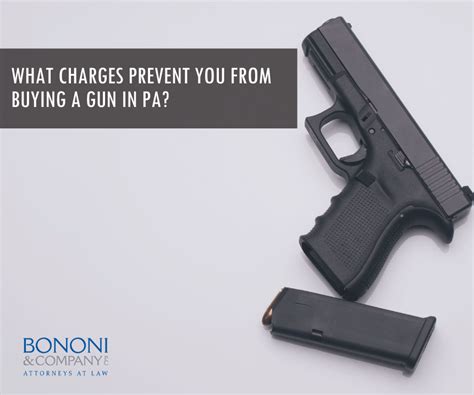 What Charges Prevent You From Buying A Gun In Pa