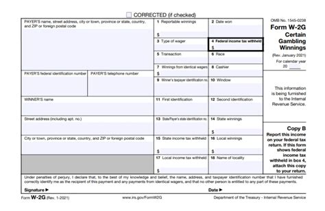 What Do I Do With Irs Form W 2G