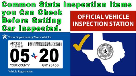 What Do They Check In Texas Vehicle Inspection Templates Sample