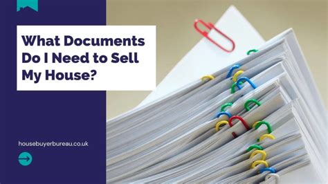 What Documents Do I Need To Sell My House Documents Required Sundae