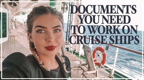 What Documents You Will Need To Work On Cruise Ships Youtube