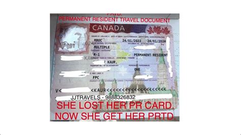 What Is A Canadian Travel Document For Permanent Residents Youtube