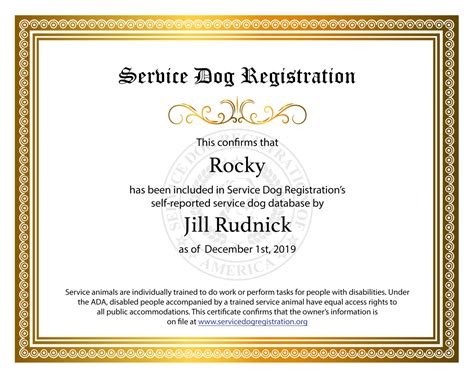 What Is A Dog Registration Certificate