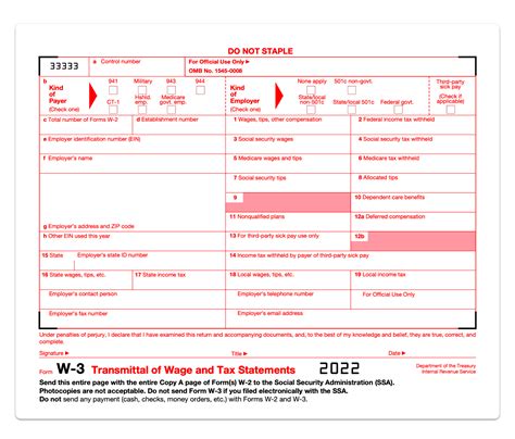 What Is A Form W 3 And Who Should File One Hourly Inc