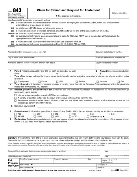 Tax Abatement Refund Paperwork Guide